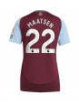 Aston Villa Ian Maatsen #22 Domácí Dres pro Dámské 2024-25 Krátký Rukáv